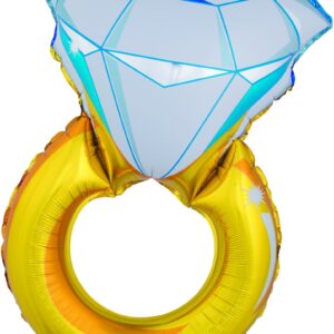 Кольцо с бриллиантом (69 см)